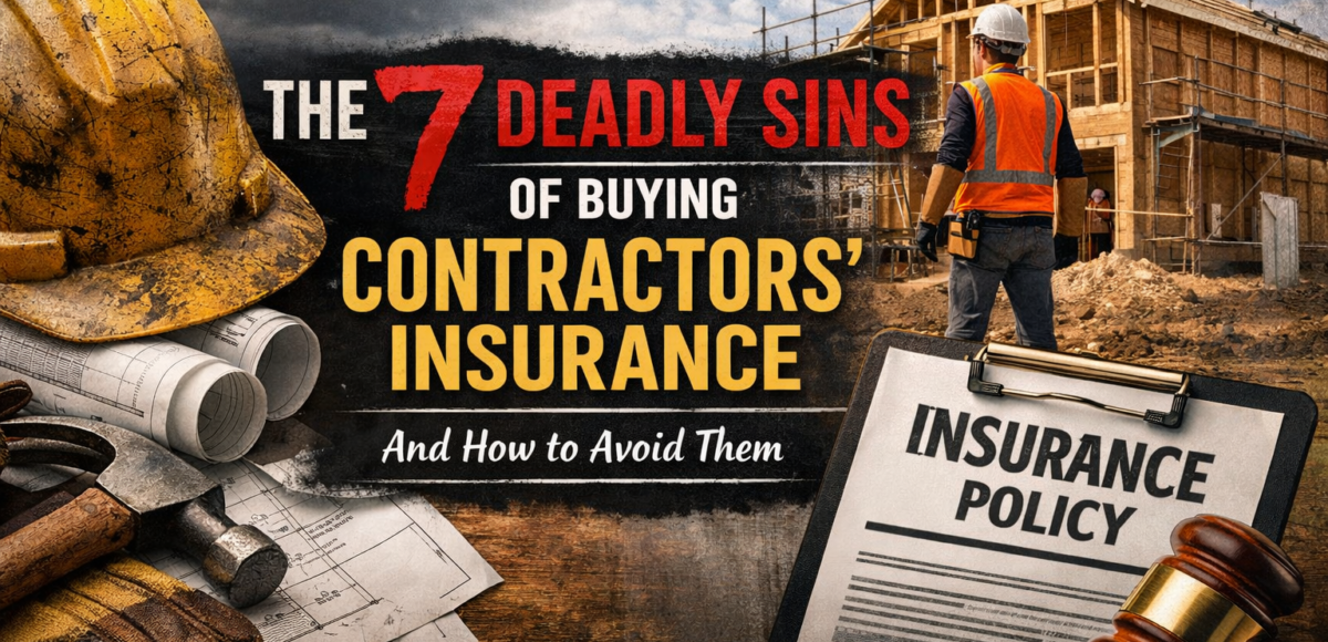 The 7 Deadly Sins of buying Contractors Insurance