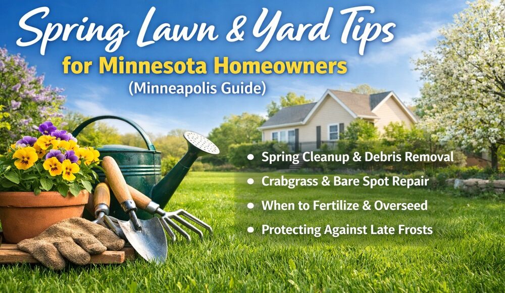 Spring lawn and yard tips