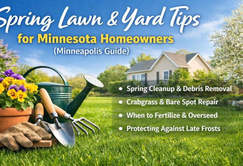 Spring lawn and yard tips