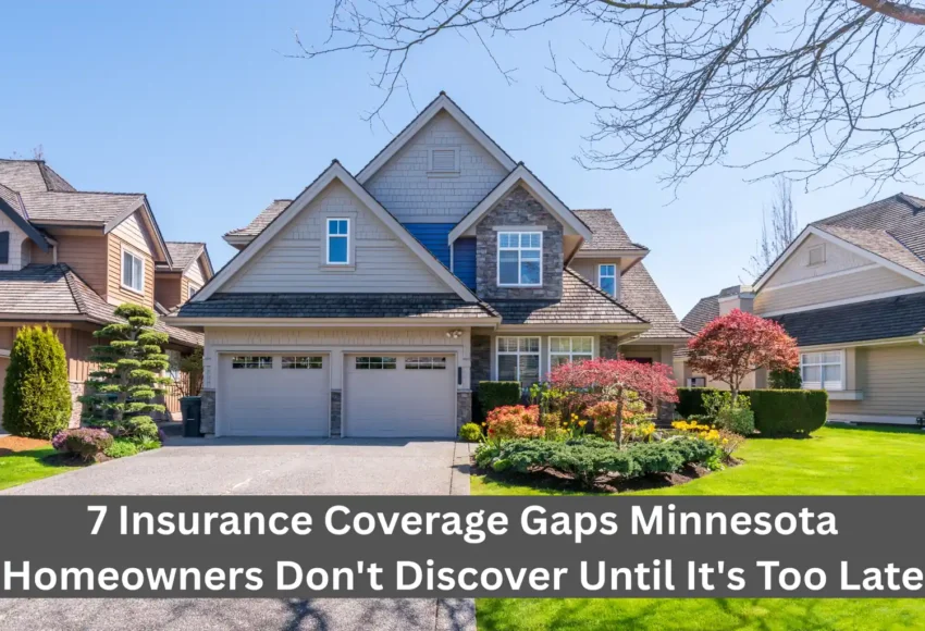 7 Insurance Coverage Gaps Minnesota Homeowners Don't Discover Until It's Too Late